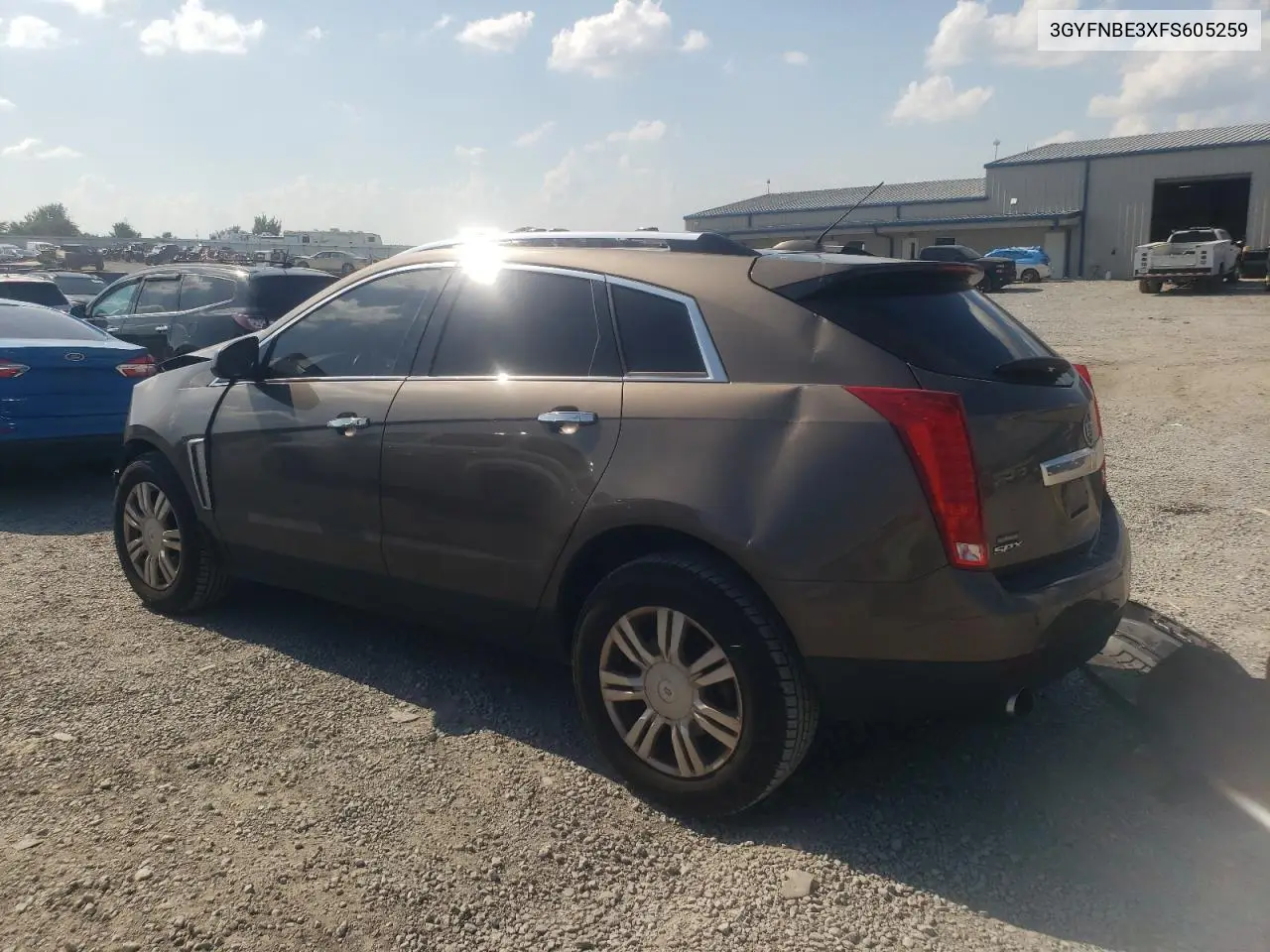 2015 Cadillac Srx Luxury Collection VIN: 3GYFNBE3XFS605259 Lot: 62632215