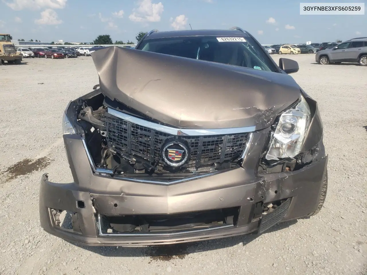 2015 Cadillac Srx Luxury Collection VIN: 3GYFNBE3XFS605259 Lot: 62632215