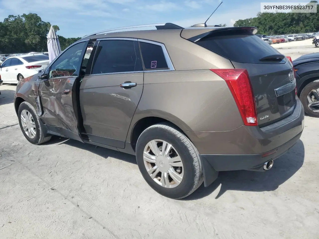 2015 Cadillac Srx Luxury Collection VIN: 3GYFNBE39FS523717 Lot: 62644175