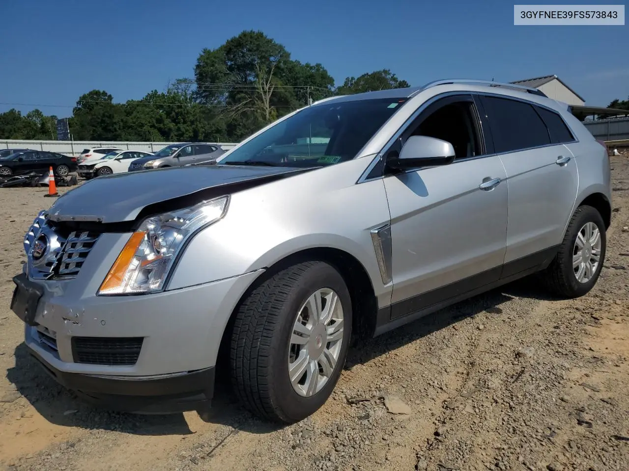 2015 Cadillac Srx Luxury Collection VIN: 3GYFNEE39FS573843 Lot: 62826135
