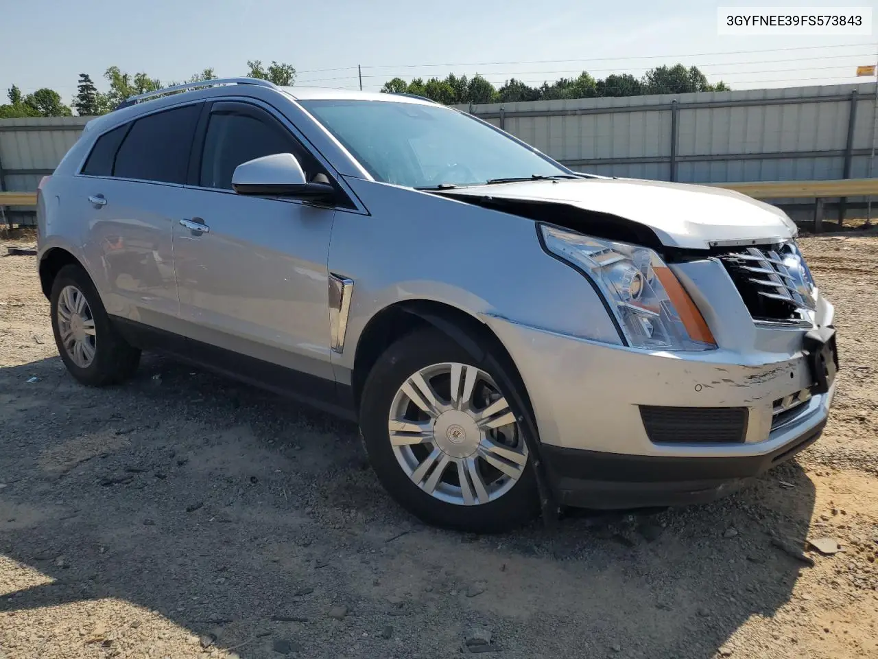 2015 Cadillac Srx Luxury Collection VIN: 3GYFNEE39FS573843 Lot: 62826135