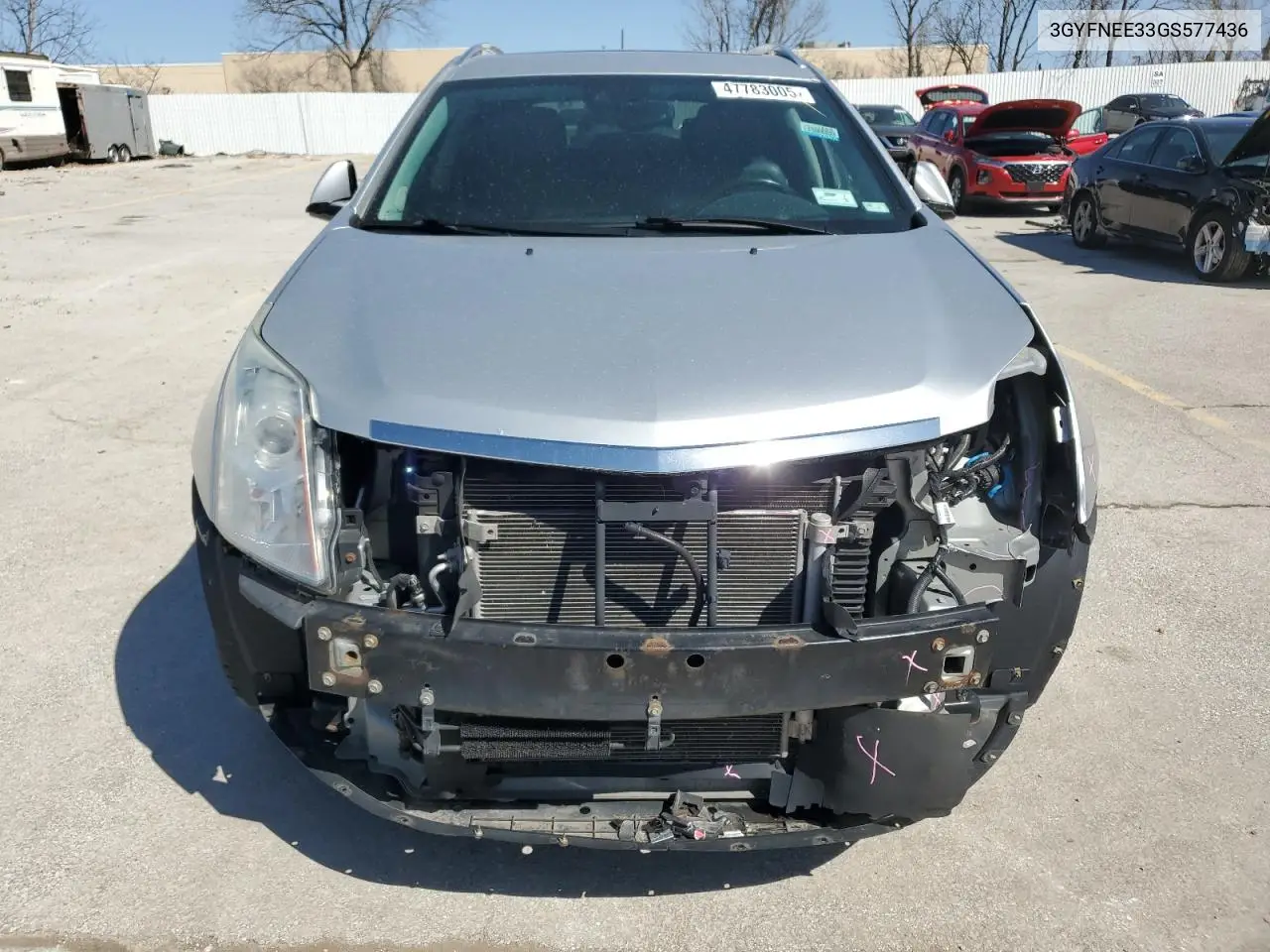 2016 Cadillac Srx Luxury Collection VIN: 3GYFNEE33GS577436 Lot: 47783005