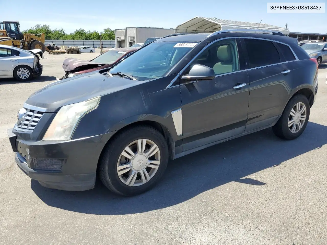 2016 Cadillac Srx Luxury Collection VIN: 3GYFNEE37GS518437 Lot: 56048765