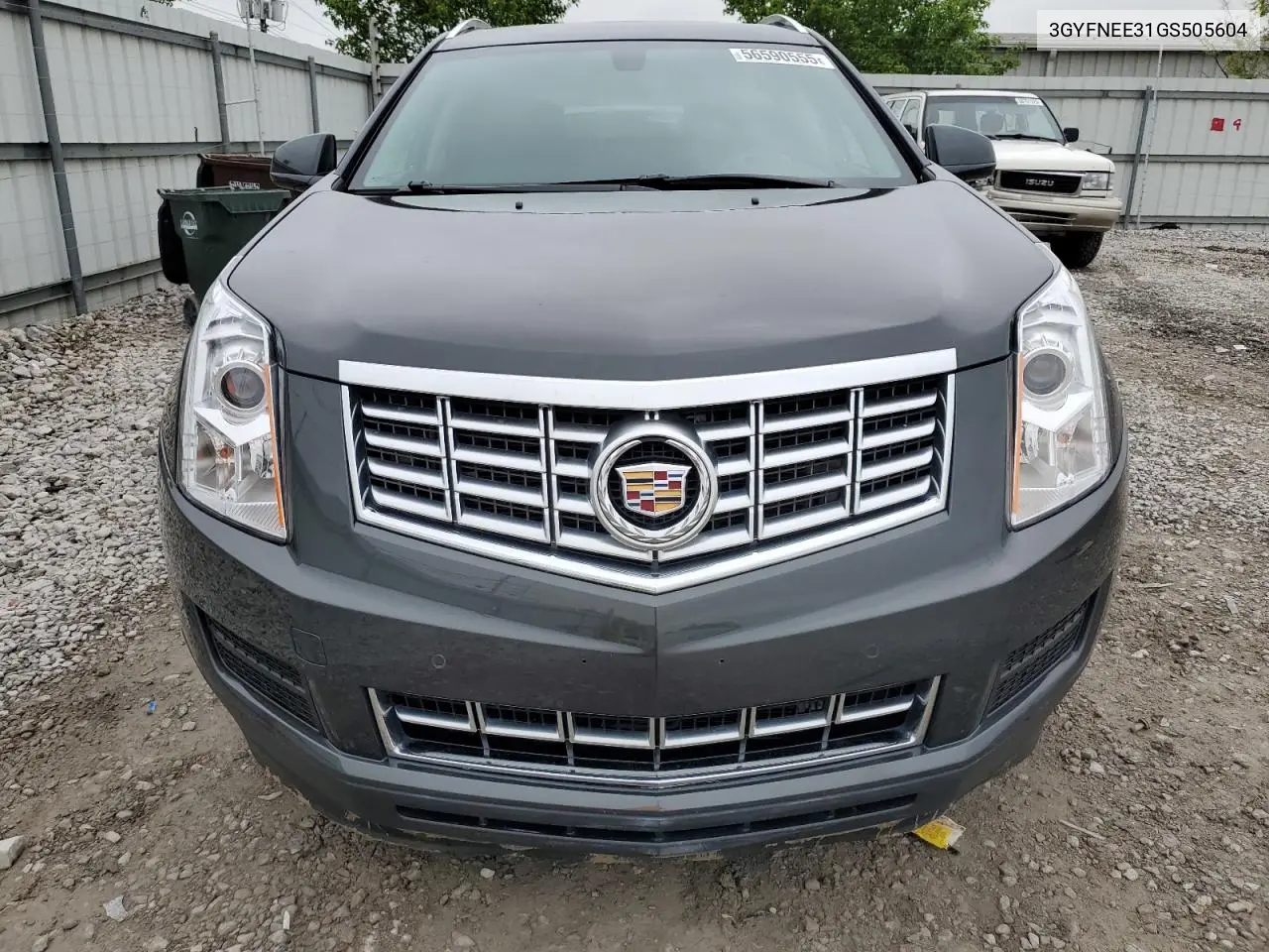 2016 Cadillac Srx Luxury Collection VIN: 3GYFNEE31GS505604 Lot: 56590555