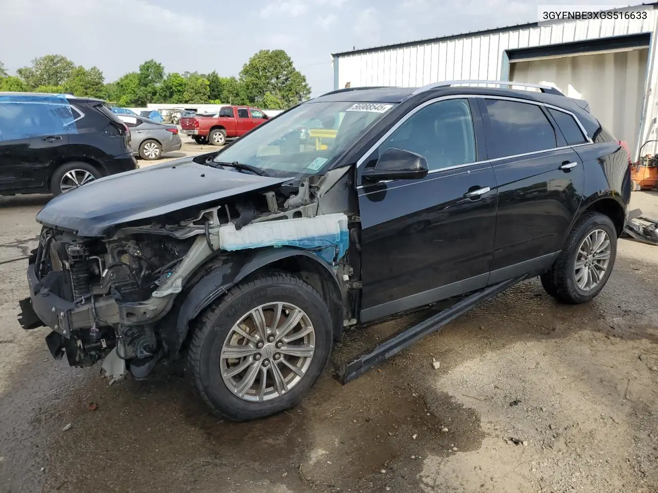 2016 Cadillac Srx Luxury Collection VIN: 3GYFNBE3XGS516633 Lot: 56988545