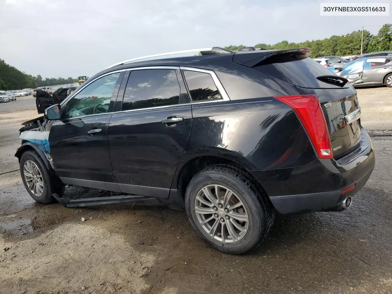 2016 Cadillac Srx Luxury Collection VIN: 3GYFNBE3XGS516633 Lot: 56988545