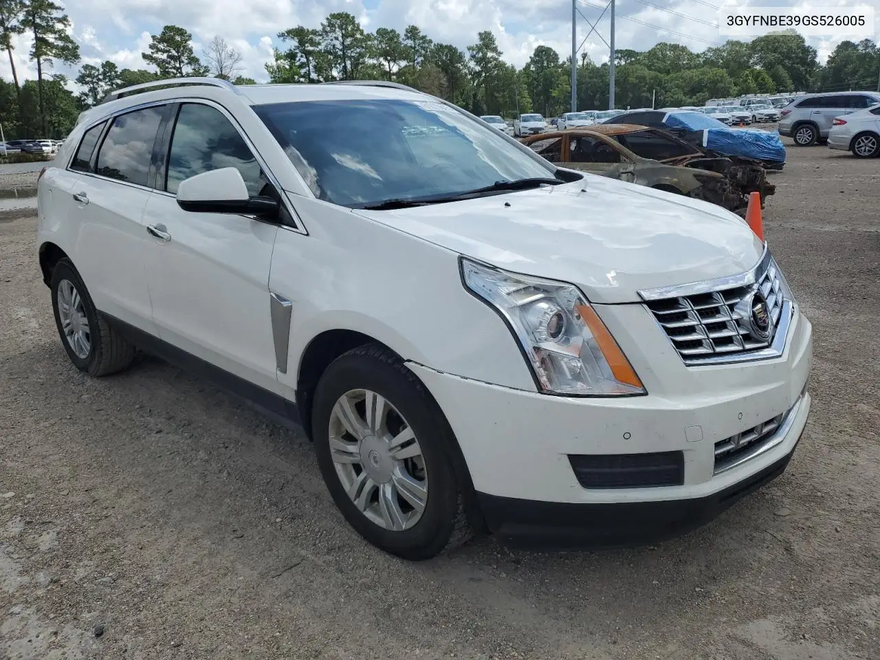 2016 Cadillac Srx Luxury Collection VIN: 3GYFNBE39GS526005 Lot: 61870615