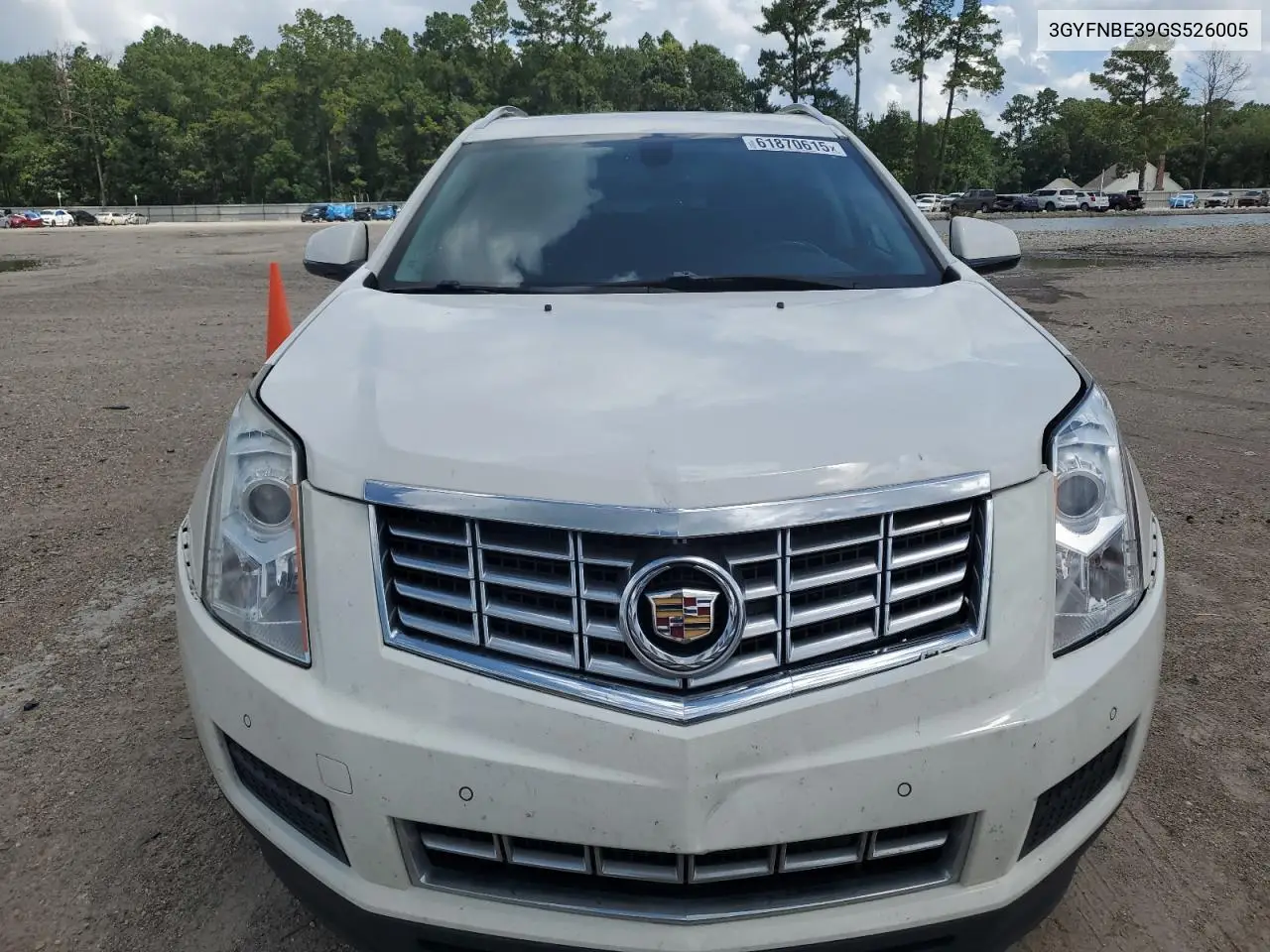 2016 Cadillac Srx Luxury Collection VIN: 3GYFNBE39GS526005 Lot: 61870615