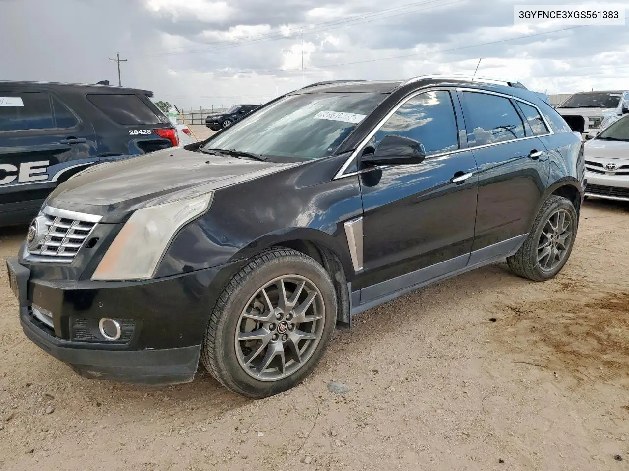 2016 Cadillac Srx Performance Collection VIN: 3GYFNCE3XGS561383 Lot: 62861555