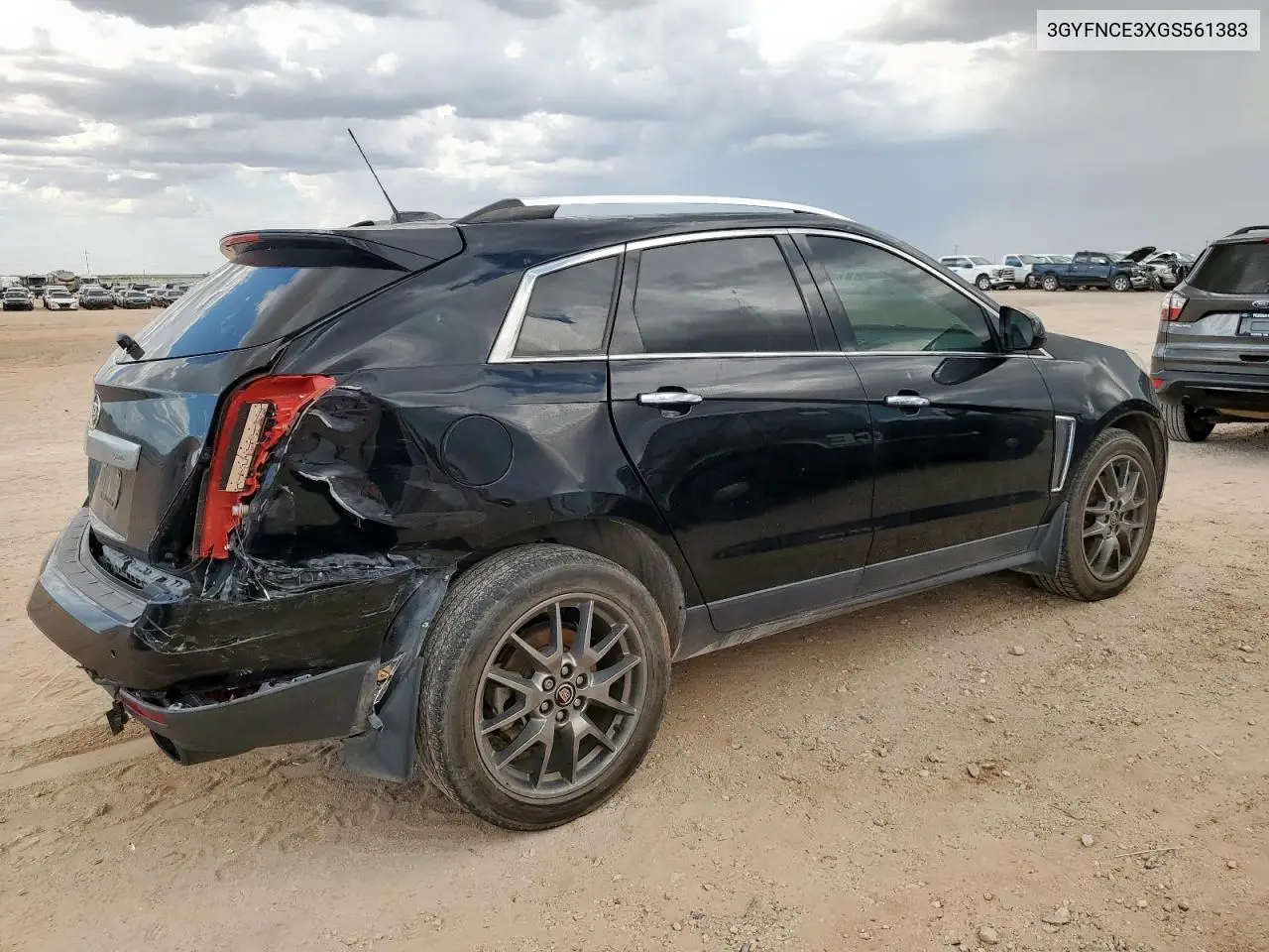 2016 Cadillac Srx Performance Collection VIN: 3GYFNCE3XGS561383 Lot: 62861555
