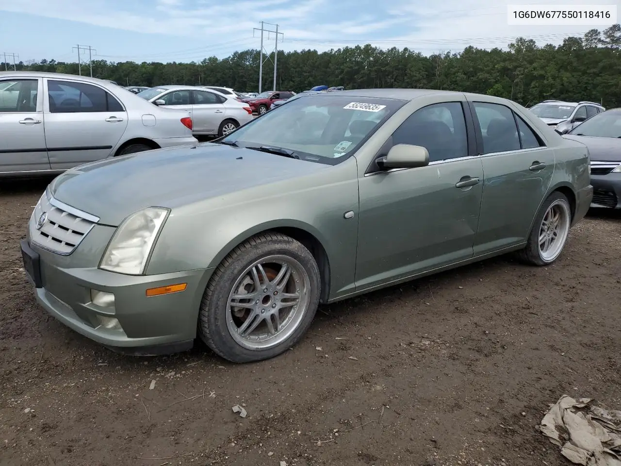 2005 Cadillac Sts VIN: 1G6DW677550118416 Lot: 55249635