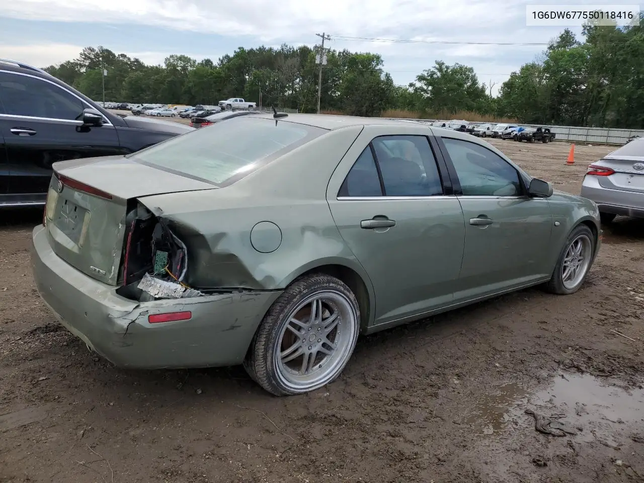 2005 Cadillac Sts VIN: 1G6DW677550118416 Lot: 55249635
