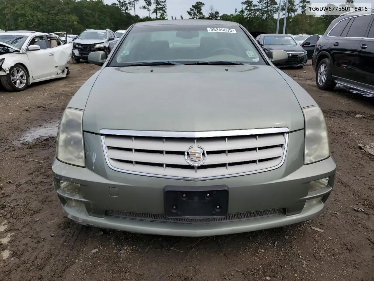 2005 Cadillac Sts VIN: 1G6DW677550118416 Lot: 55249635