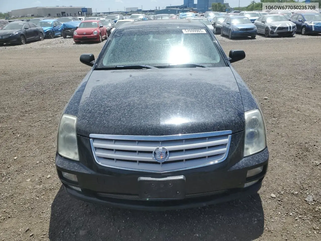 2005 Cadillac Sts VIN: 1G6DW677050235708 Lot: 57099965