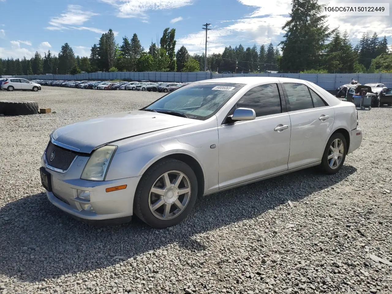 2005 Cadillac Sts VIN: 1G6DC67A150122449 Lot: 59006065