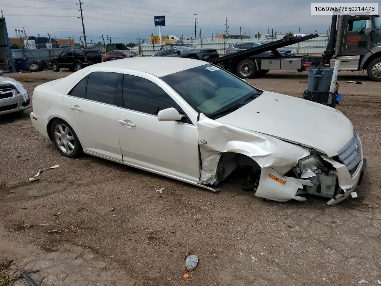 2005 Cadillac Sts VIN: 1G6DW677850214475 Lot: 65265675