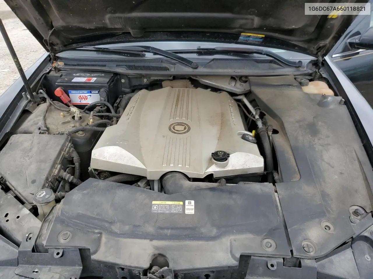 2006 Cadillac Sts VIN: 1G6DC67A660118821 Lot: 54596225