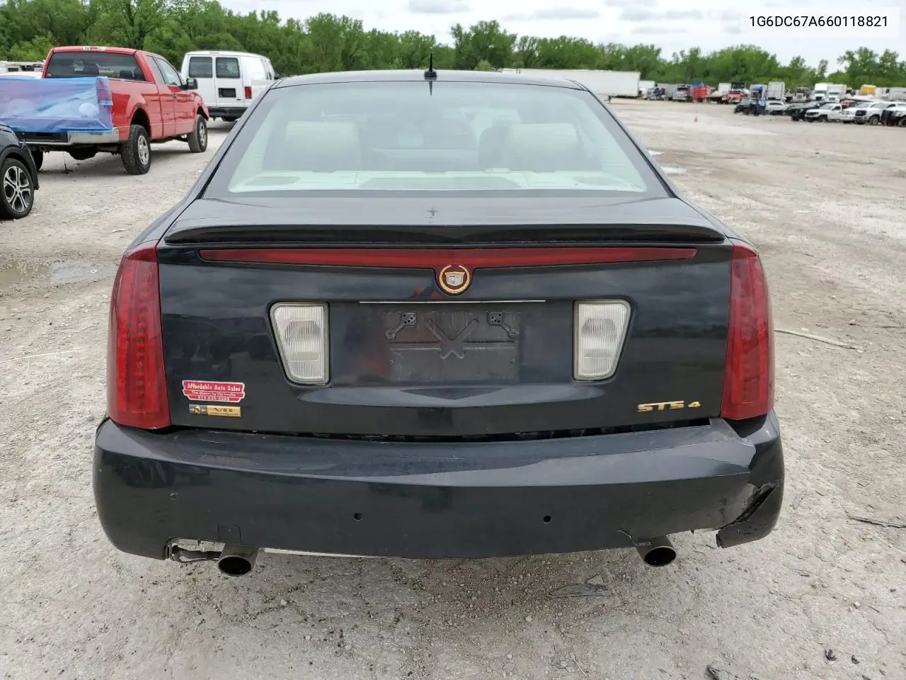 2006 Cadillac Sts VIN: 1G6DC67A660118821 Lot: 54596225