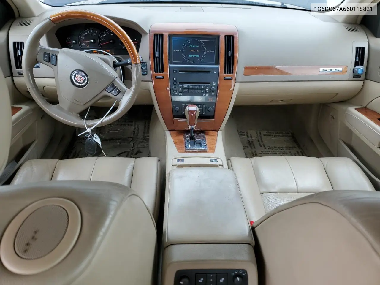 2006 Cadillac Sts VIN: 1G6DC67A660118821 Lot: 54596225