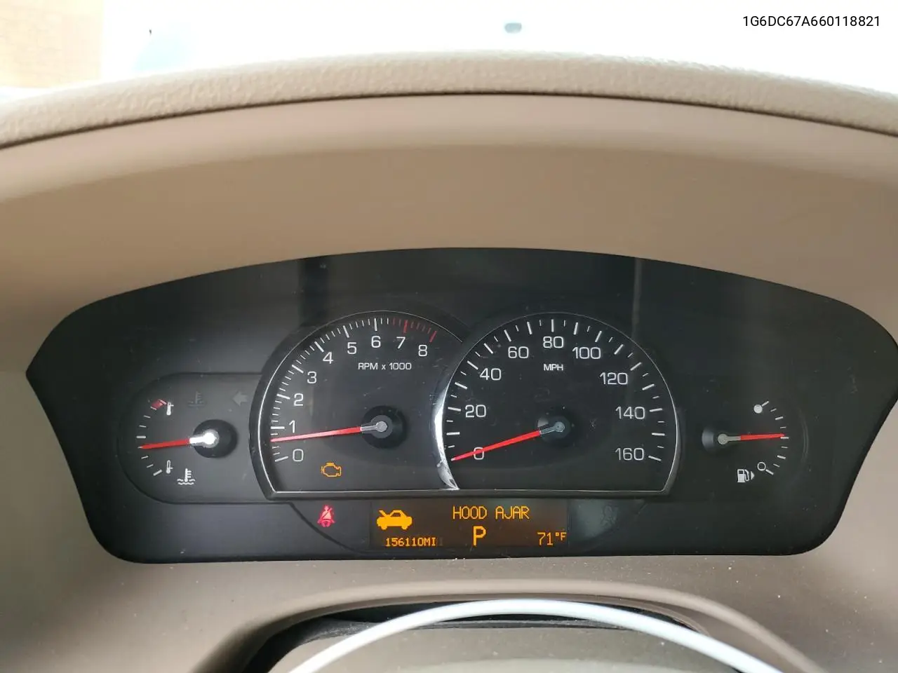 2006 Cadillac Sts VIN: 1G6DC67A660118821 Lot: 54596225