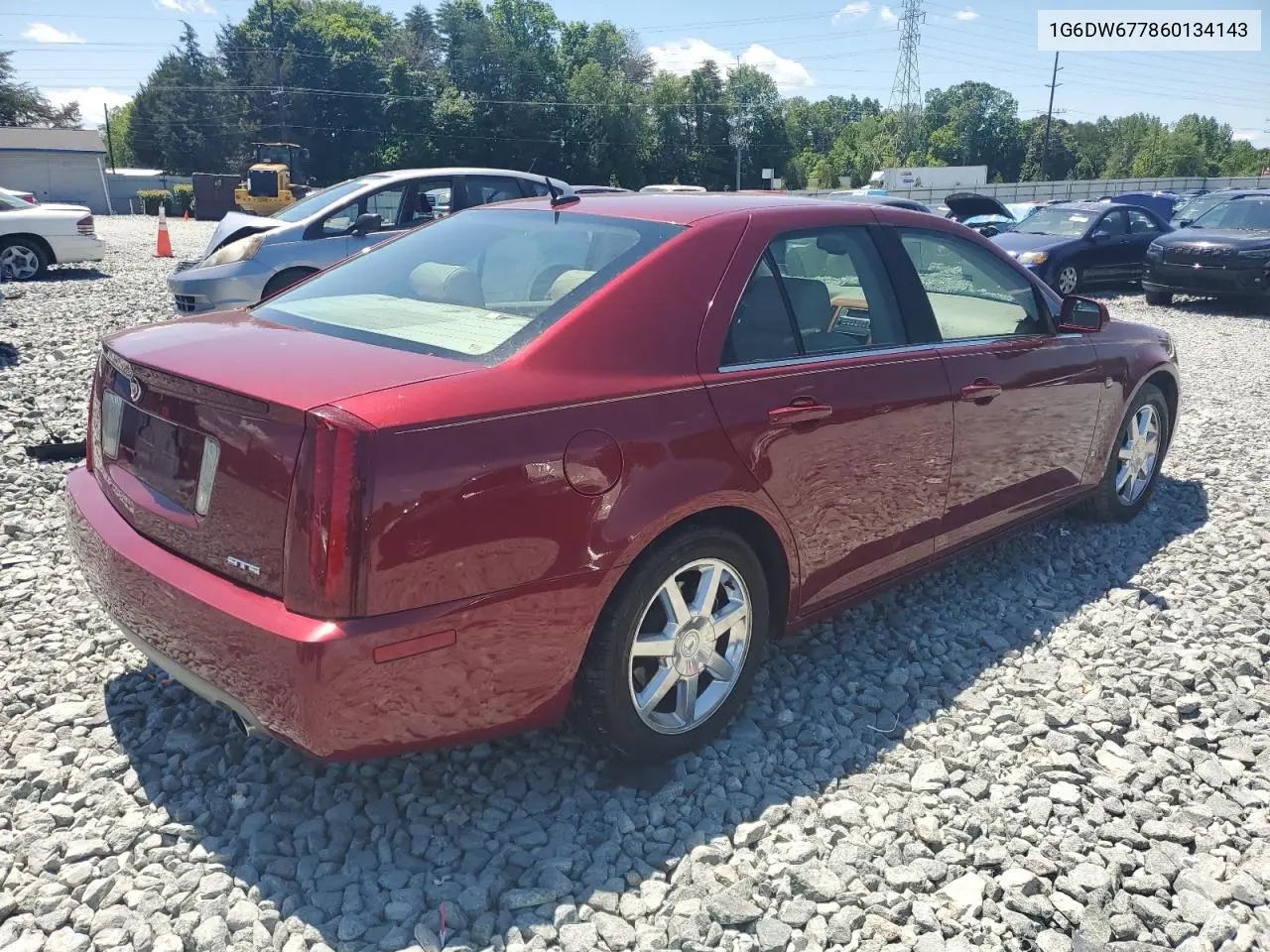 2006 Cadillac Sts VIN: 1G6DW677860134143 Lot: 55218985