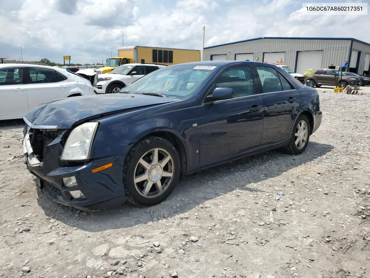 2006 Cadillac Sts VIN: 1G6DC67A860217351 Lot: 56913265