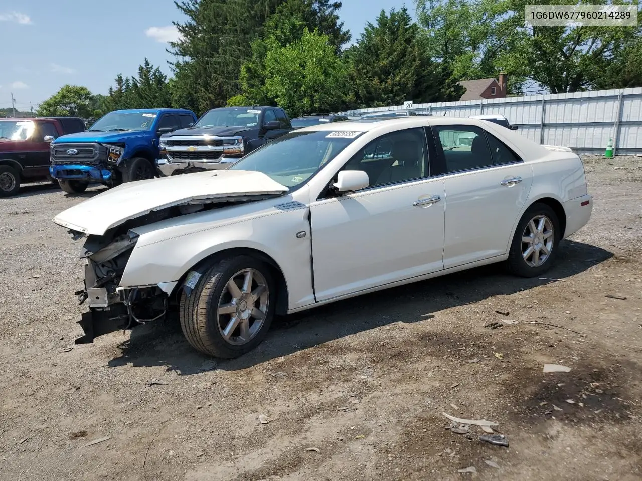2006 Cadillac Sts VIN: 1G6DW677960214289 Lot: 59526455