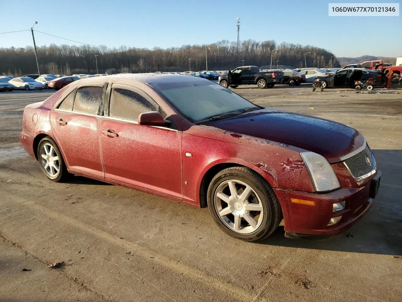 2007 Cadillac Sts VIN: 1G6DW677X70121346 Lot: 45487625