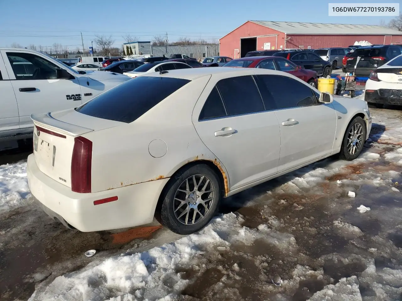 2007 Cadillac Sts VIN: 1G6DW677270193786 Lot: 45571185