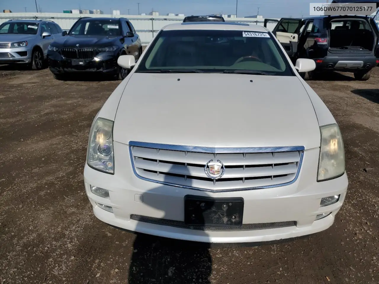 2007 Cadillac Sts VIN: 1G6DW677070125177 Lot: 54316725