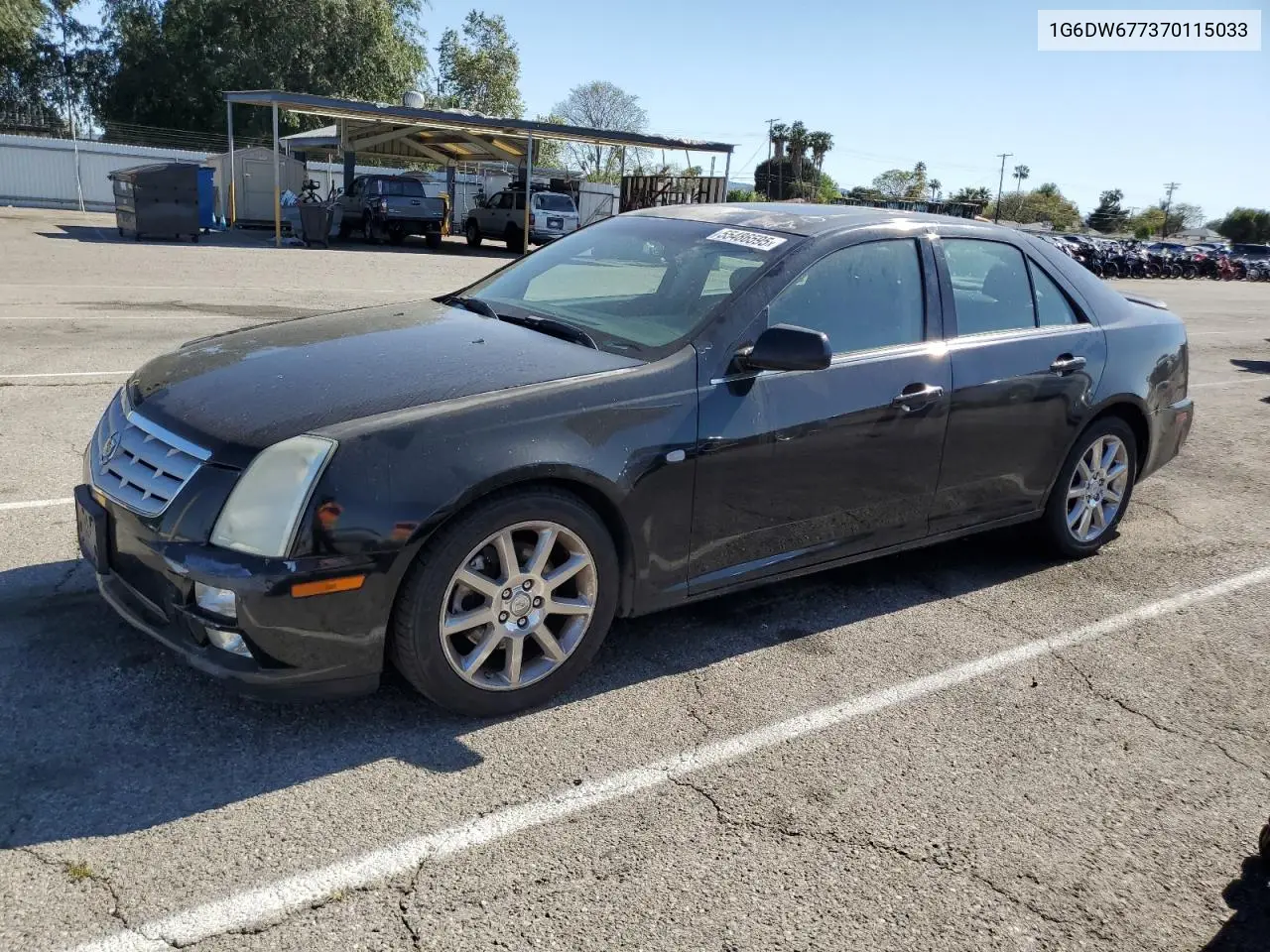 2007 Cadillac Sts VIN: 1G6DW677370115033 Lot: 55486595