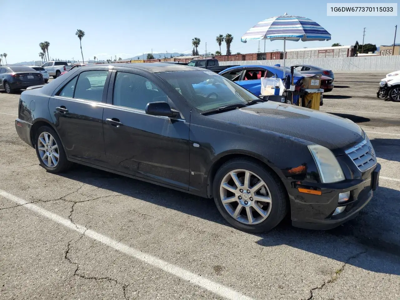 2007 Cadillac Sts VIN: 1G6DW677370115033 Lot: 55486595