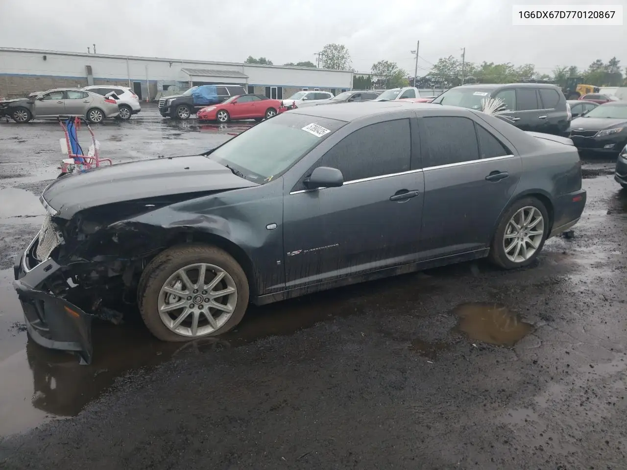 2007 Cadillac Sts-V VIN: 1G6DX67D770120867 Lot: 57890435
