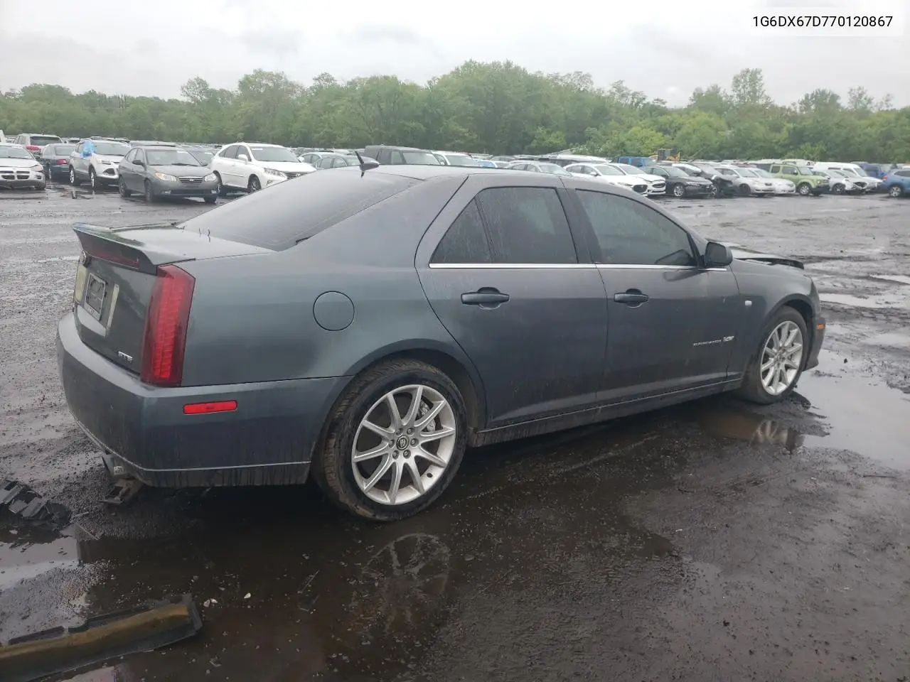 2007 Cadillac Sts-V VIN: 1G6DX67D770120867 Lot: 57890435