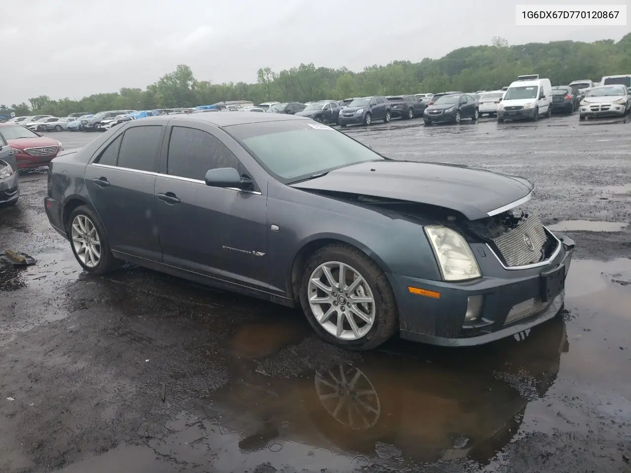 2007 Cadillac Sts-V VIN: 1G6DX67D770120867 Lot: 57890435