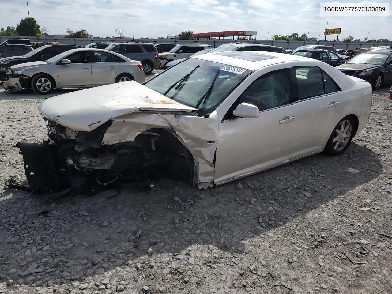 2007 Cadillac Sts VIN: 1G6DW677570130889 Lot: 58073275