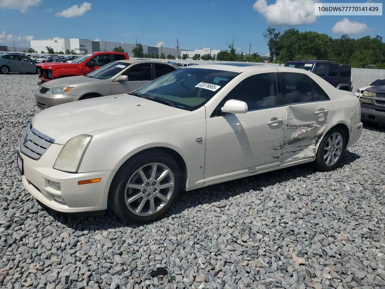 2007 Cadillac Sts VIN: 1G6DW677770141439 Lot: 62076665