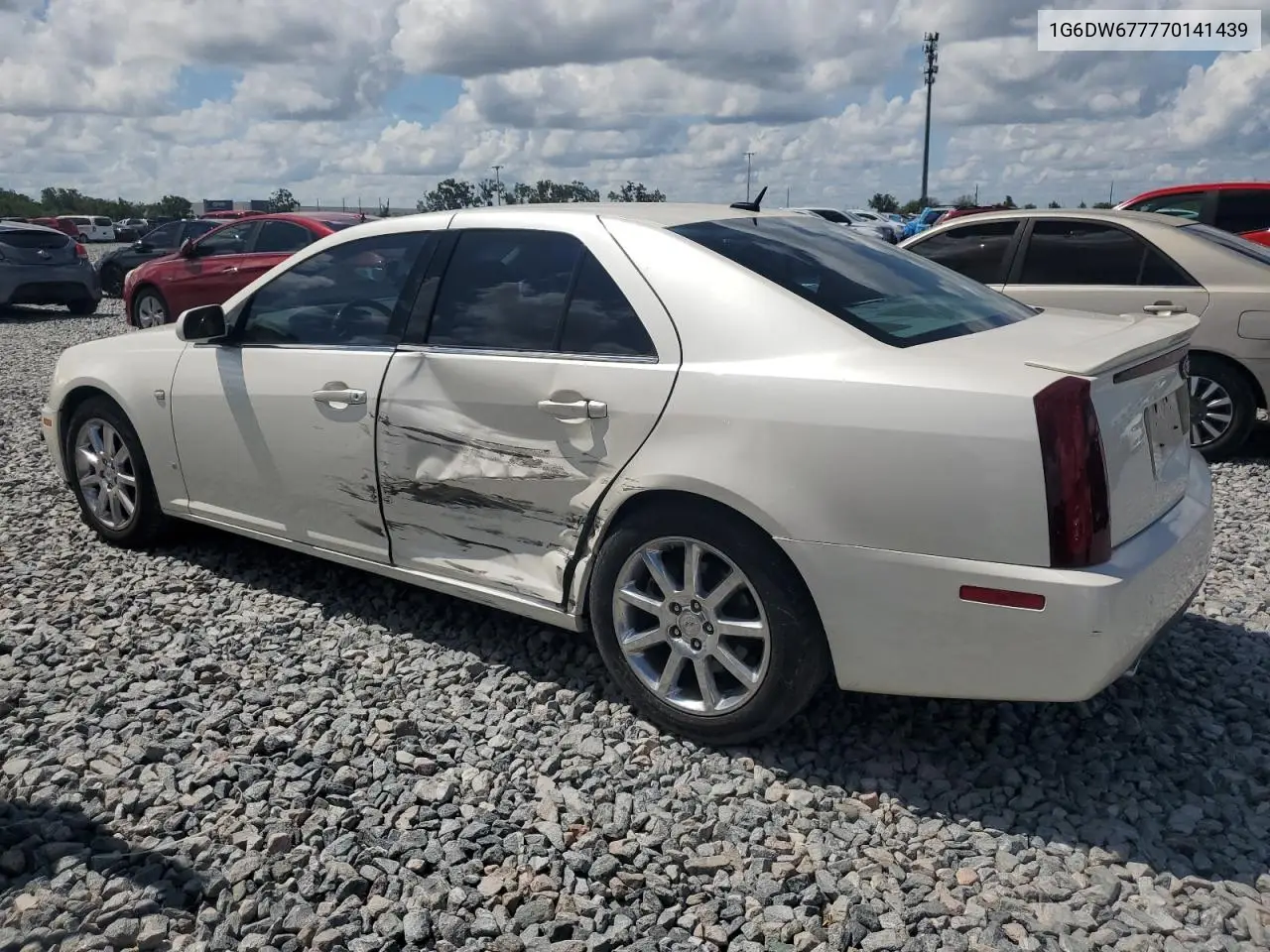 2007 Cadillac Sts VIN: 1G6DW677770141439 Lot: 62076665
