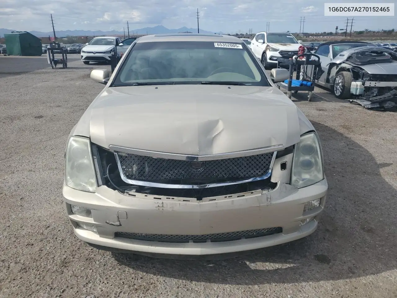 2007 Cadillac Sts VIN: 1G6DC67A270152465 Lot: 65352005
