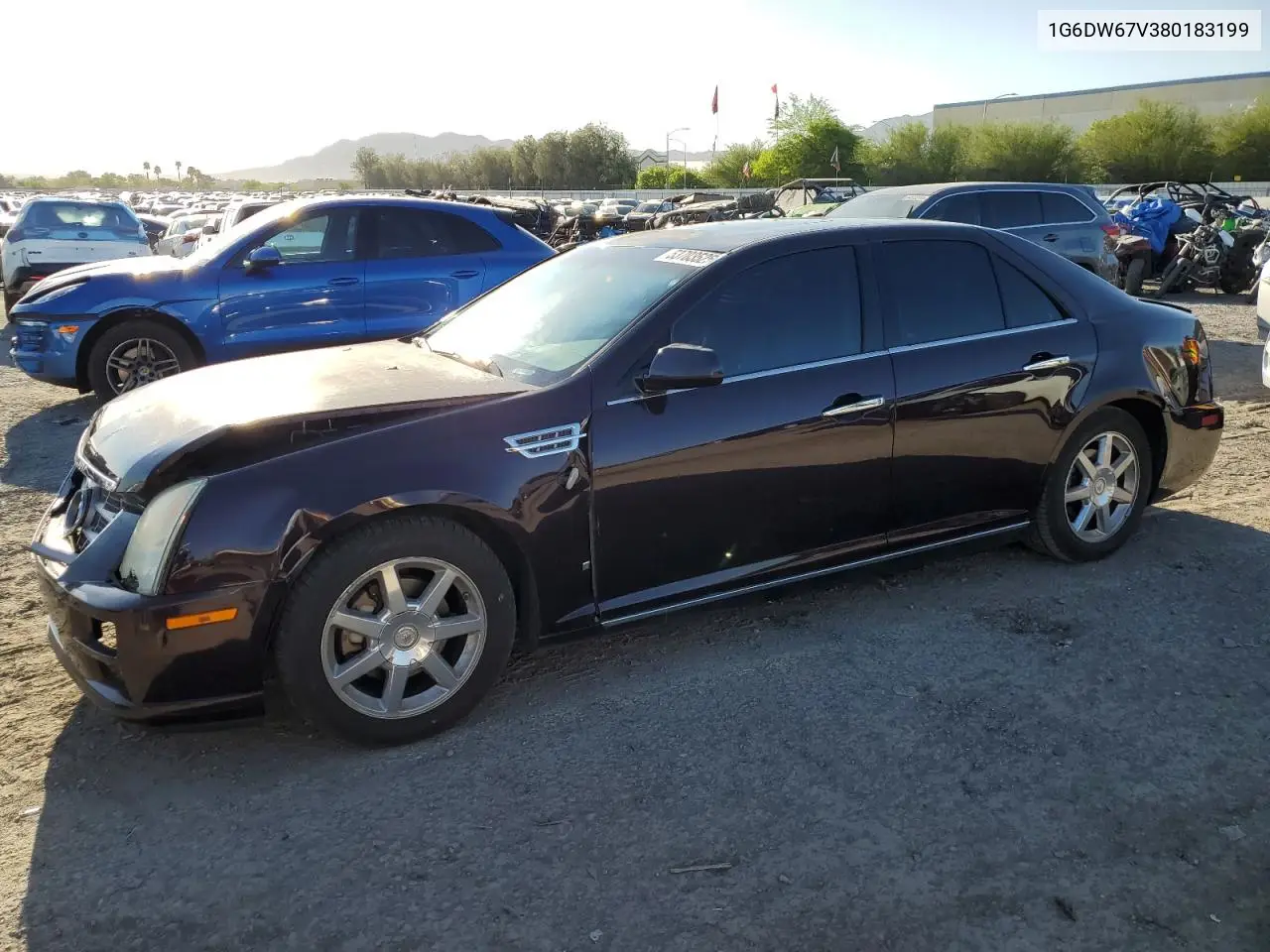 2008 Cadillac Sts VIN: 1G6DW67V380183199 Lot: 53703525
