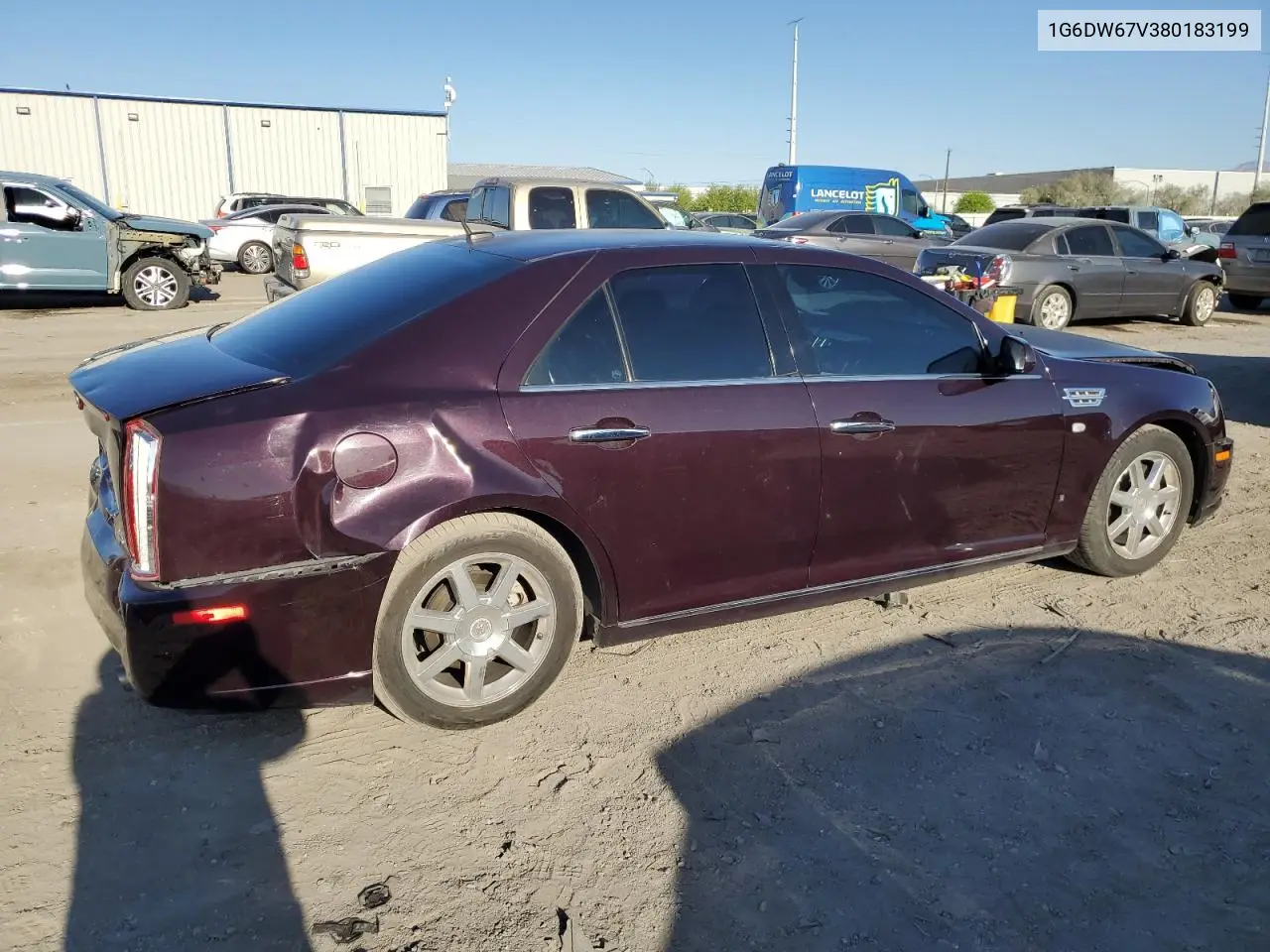 2008 Cadillac Sts VIN: 1G6DW67V380183199 Lot: 53703525