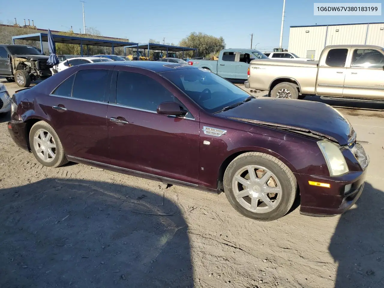 2008 Cadillac Sts VIN: 1G6DW67V380183199 Lot: 53703525