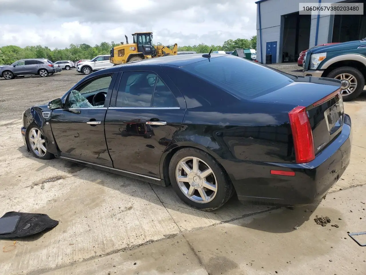 2008 Cadillac Sts VIN: 1G6DK67V380203480 Lot: 55518085