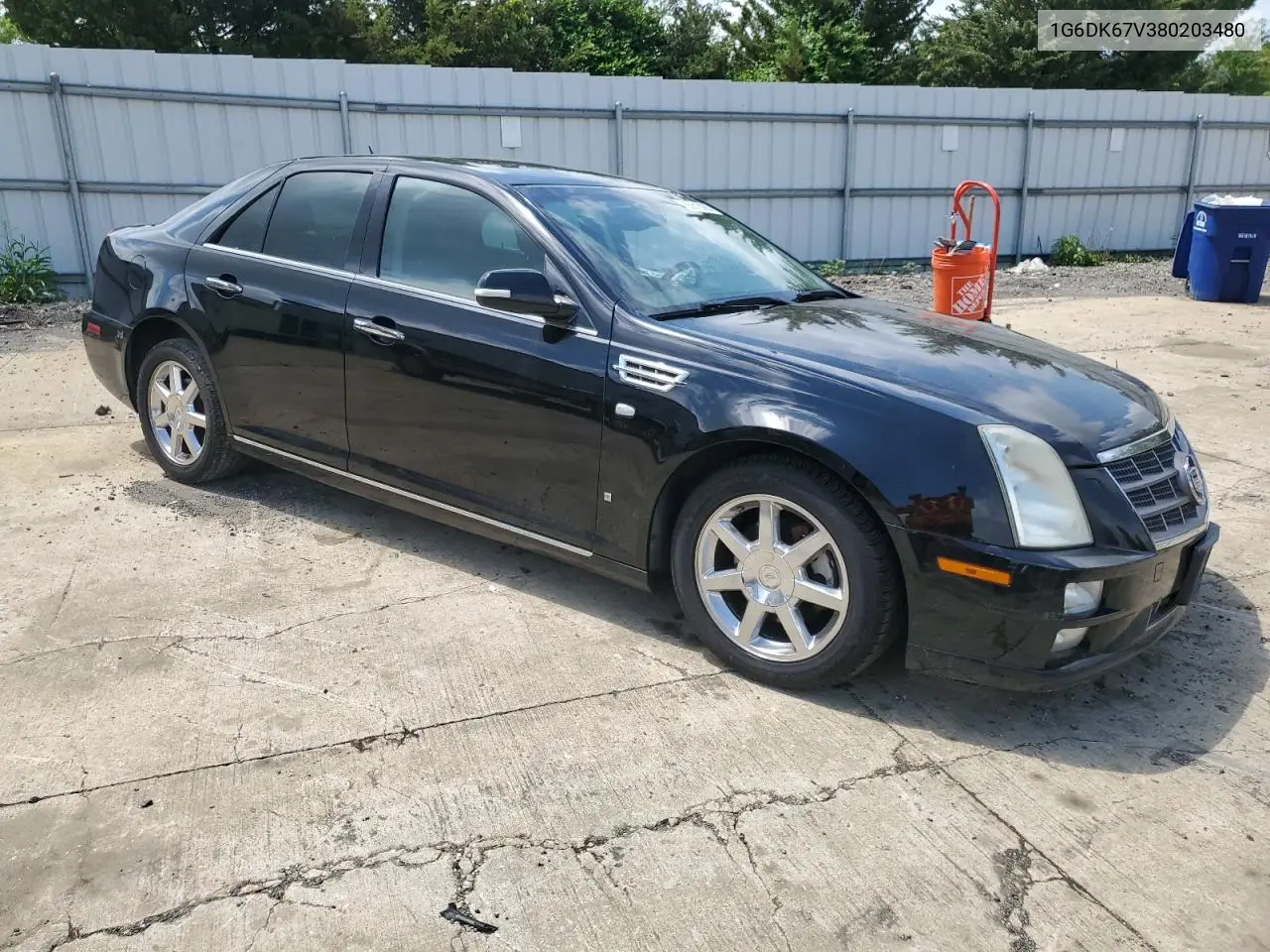 2008 Cadillac Sts VIN: 1G6DK67V380203480 Lot: 55518085