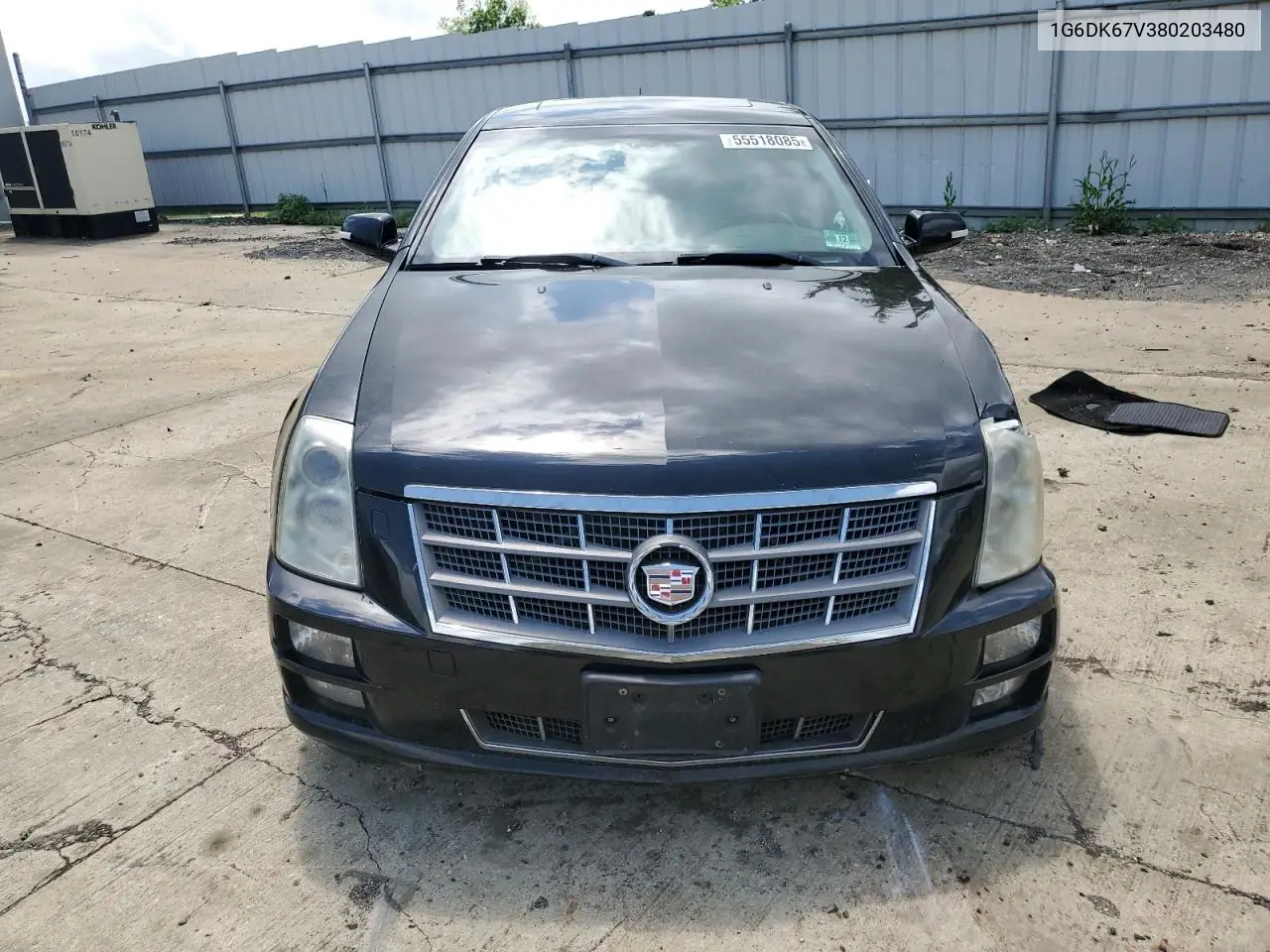 2008 Cadillac Sts VIN: 1G6DK67V380203480 Lot: 55518085