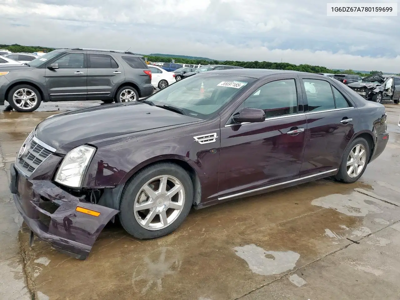 2008 Cadillac Sts VIN: 1G6DZ67A780159699 Lot: 55697185