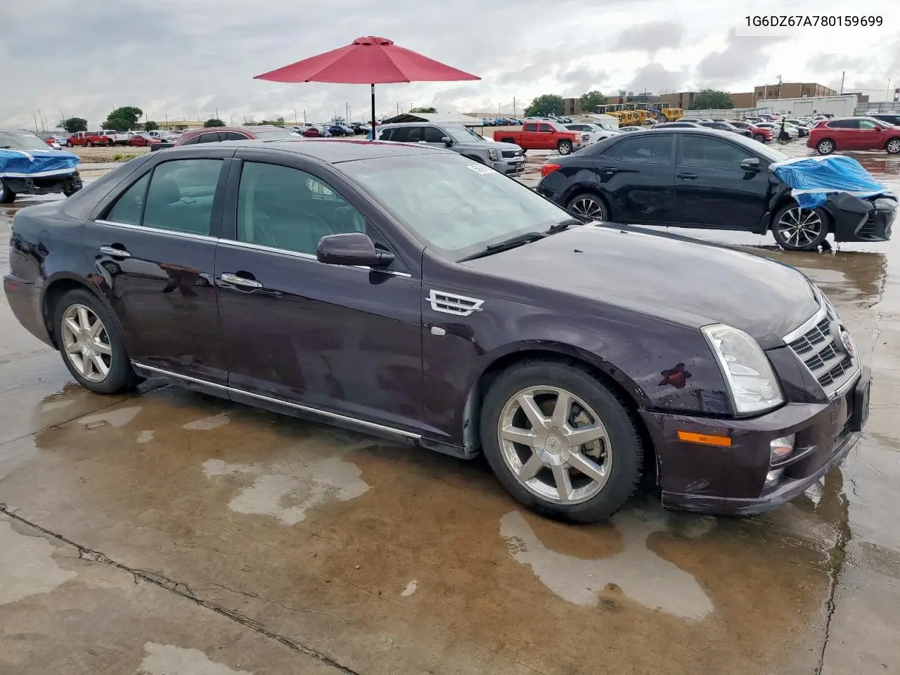 2008 Cadillac Sts VIN: 1G6DZ67A780159699 Lot: 55697185