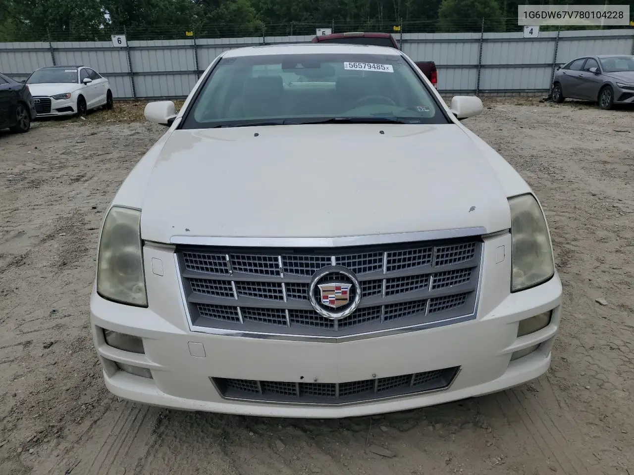 2008 Cadillac Sts VIN: 1G6DW67V780104228 Lot: 56579485