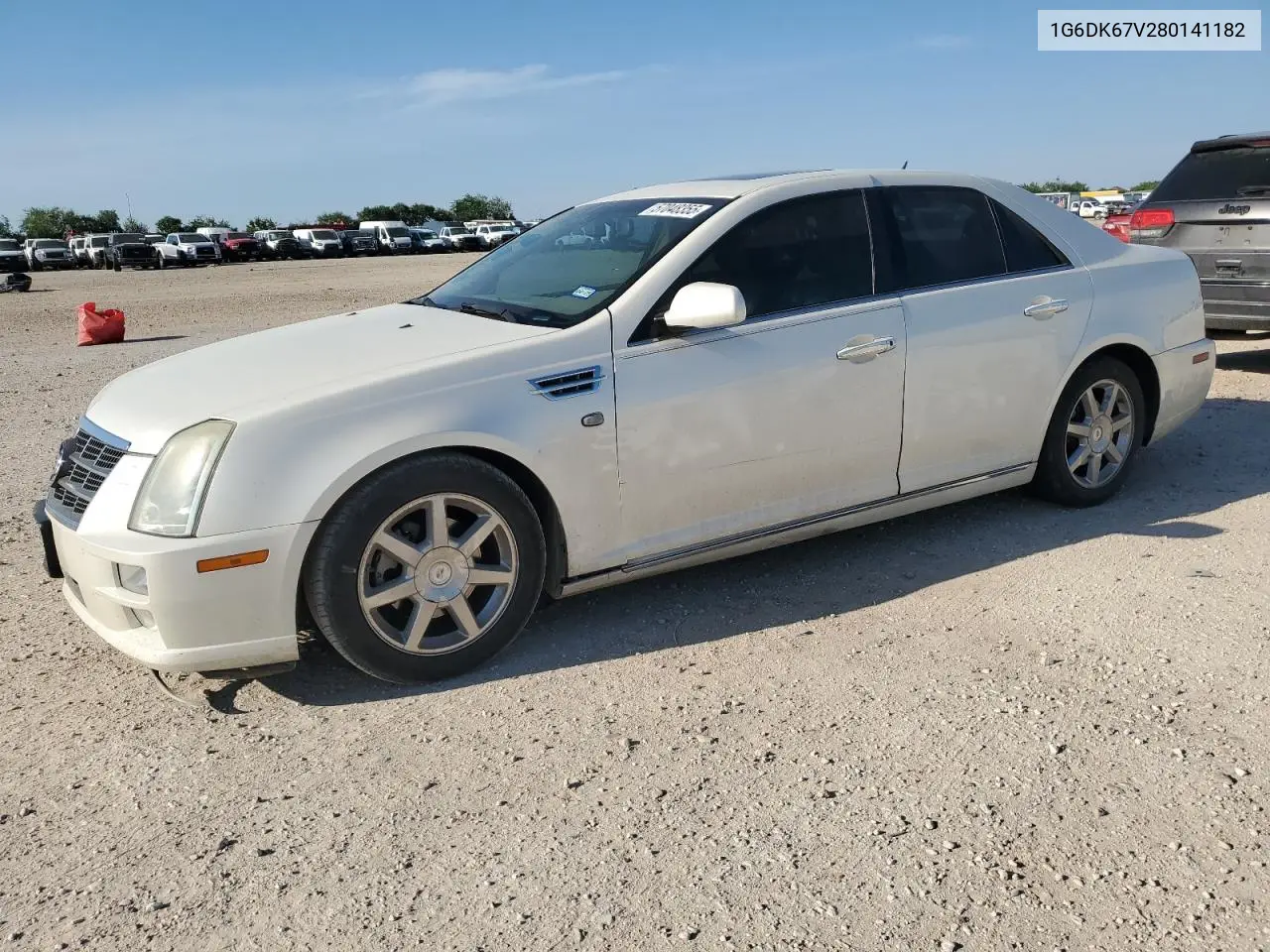 2008 Cadillac Sts VIN: 1G6DK67V280141182 Lot: 57048355