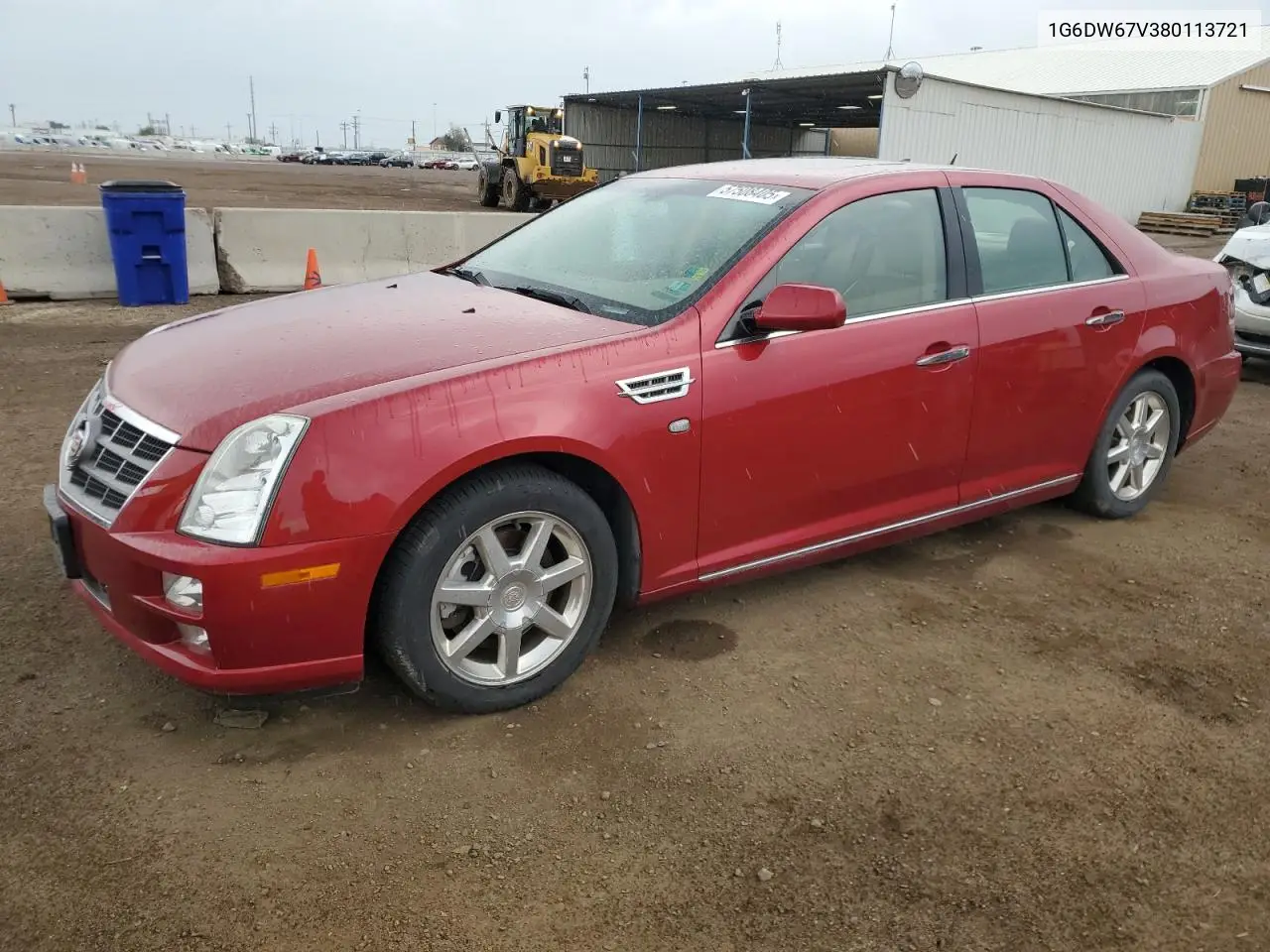 2008 Cadillac Sts VIN: 1G6DW67V380113721 Lot: 57508405